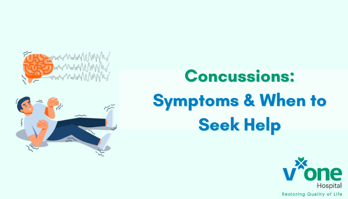 Concussions - Symptoms and Recovery - Trauma center in indore