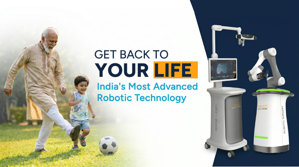 Robotic Knee Replacement Surgery in Indore - V-ONE Hospital