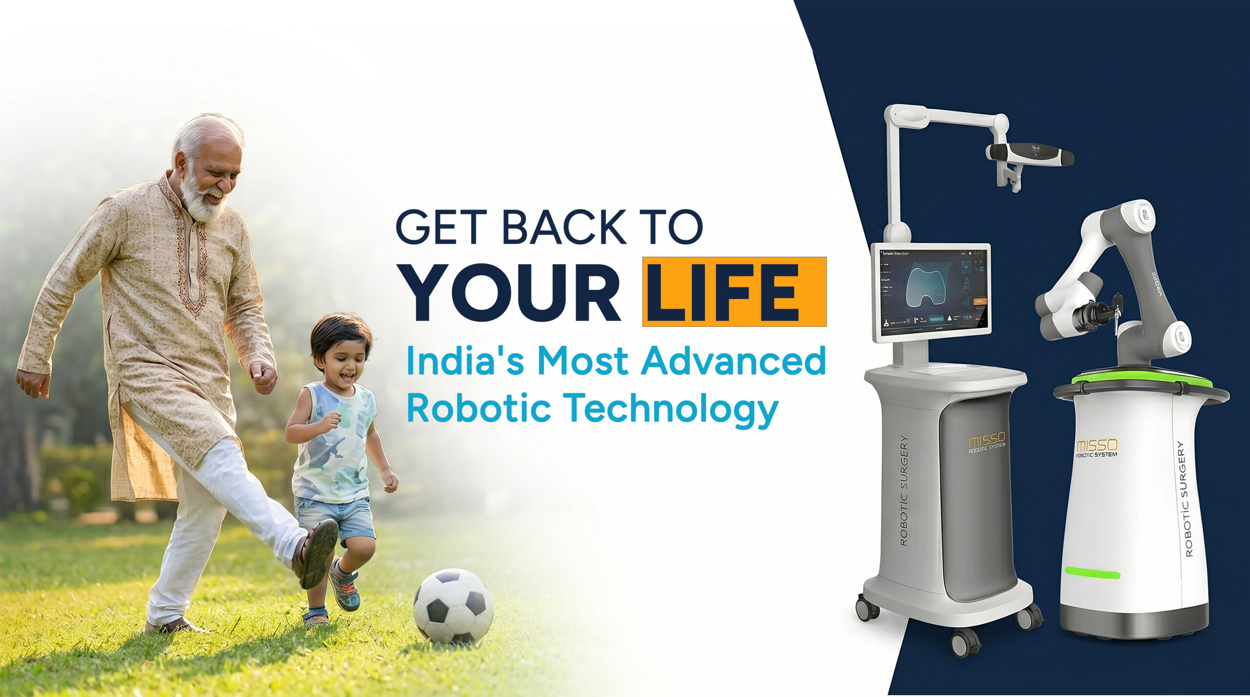 Best Robotic Knee Replacement Surgery in Indore - V One Hospital