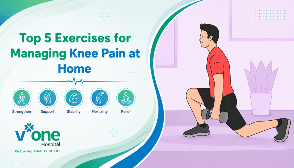 Top 5 Exercises for Managing Knee Pain at Home